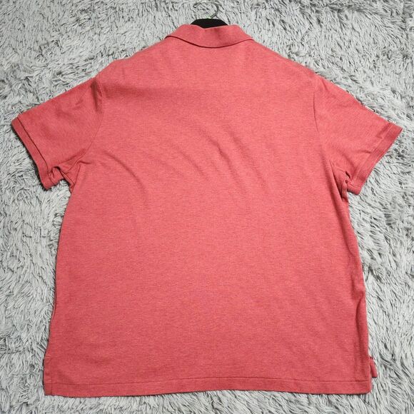 Polo Ralph Lauren Polo Classic Fit Polo Shirt Mens Size XL XLarge Red‎ Cotton - Picture 2 of 11